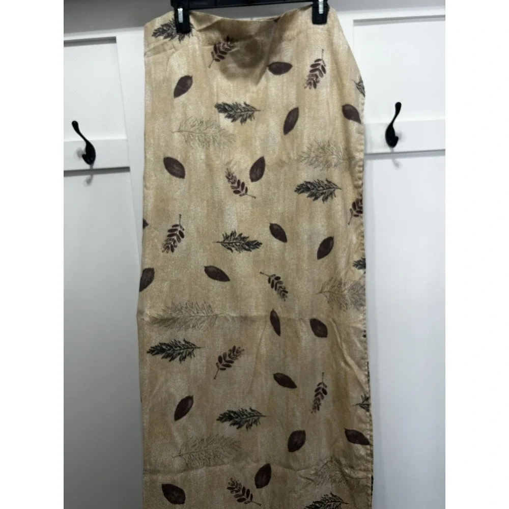 Vintage Springs Brand Leaves fall nature Flat Sheet Full Size‎ Plus Pillow Sham